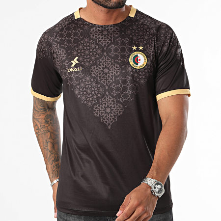 DKALI - Algeria Maglia da calcio nera