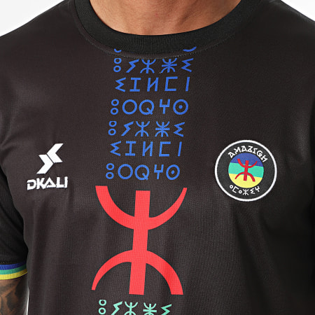 DKALI - Maillot De Foot Amazigh Zwart