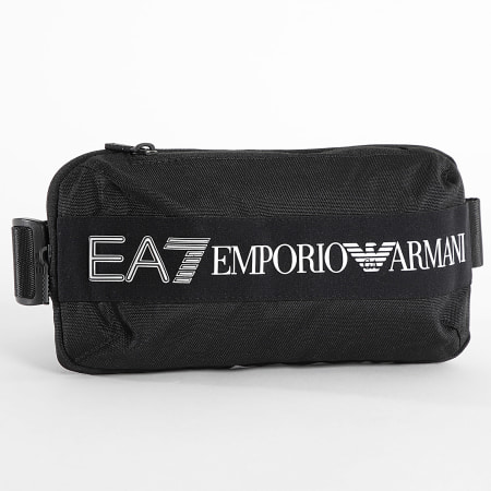 EA7 Emporio Armani - Bolso Banana Train Logo Series 249503 Negro