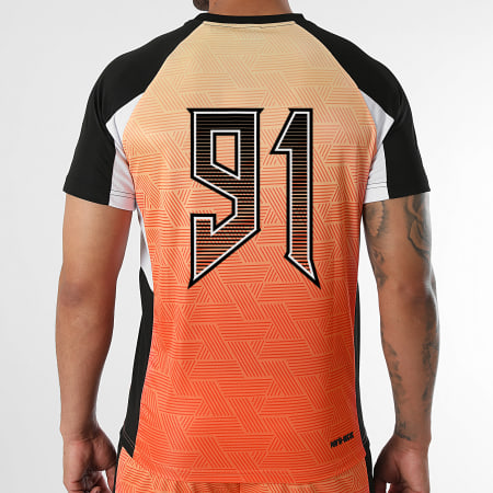 MA9 Mafia Nueve - Camiseta 91 Gradiente Naranja Neón