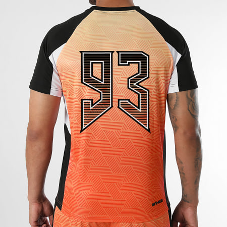 MA9 Mafia Nueve - T-shirt 93 Gradiente Oranje Neon