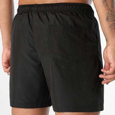 MA9 Mafia Nueve - Lot De 2 Shorts De Bain Faster Black Gradiente Orange Neon