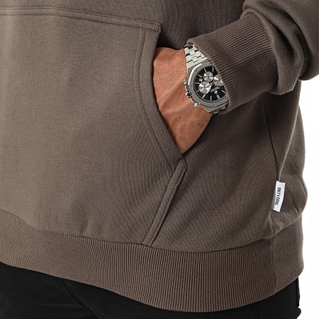 Only And Sons - Sweat Capuche Ceres Marron