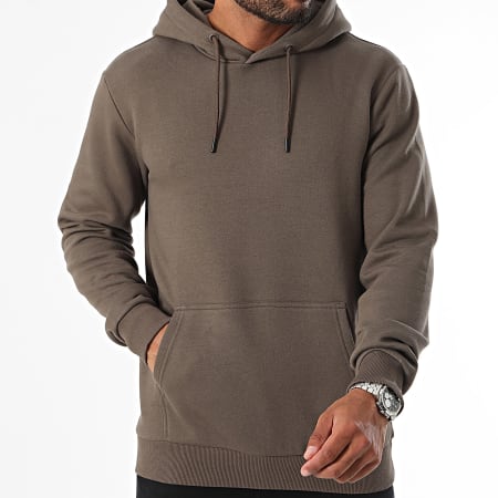 Only And Sons - Sweat Capuche Ceres Marron