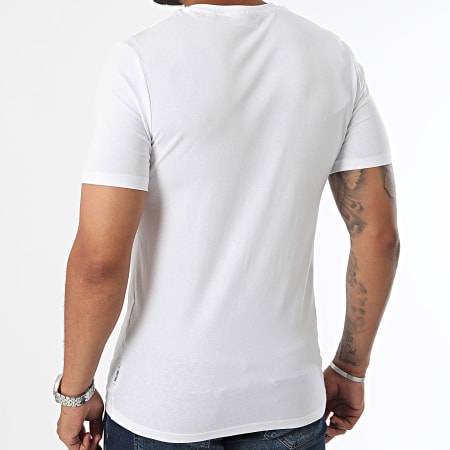 Only And Sons - Lote de 2 camisetas básicas con cuello en O Blanco