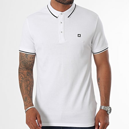 Only And Sons - Fletcher polo met korte mouwen wit