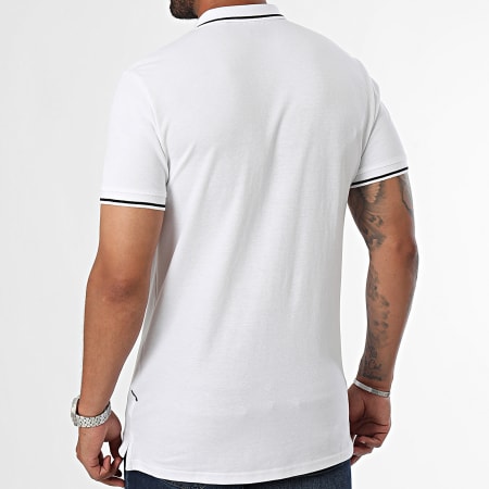 Only And Sons - Polo de manga corta Fletcher blanco