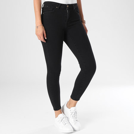 Only - Jeans Power Mid Skinny Donna Nero