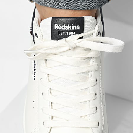 Redskins - Baskets Gunray O261H5 Blanco Azul Marino Coñac