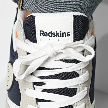 Redskins - Baskets Oyati O4918J Blanc Beige Marine