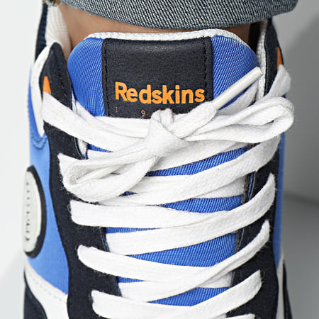 Redskins - Oyati O491RQ Scarpe da ginnastica arancioni bianche e nere