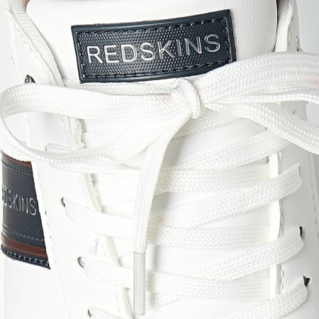 Redskins - Baskets Buee O771SB Blanc Marine Bordo