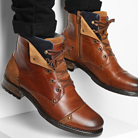 Redskins - Stivali Yedos Cognac Navy