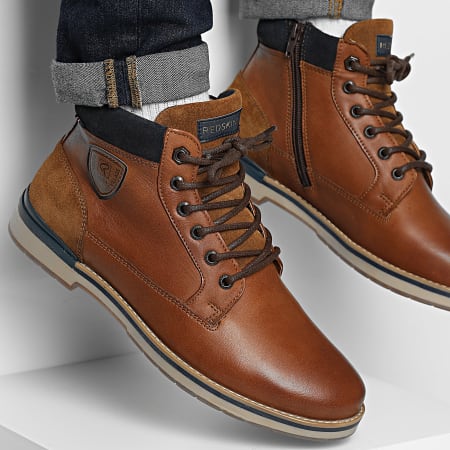 Redskins - Scarpe Accroli L4512P Cognac Navy