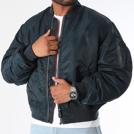 Schott NYC - Veste Bomber AIRFORCE90RS Bleu Marine