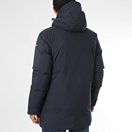 Schott NYC - Fargo 2 Parka met kap marineblauw