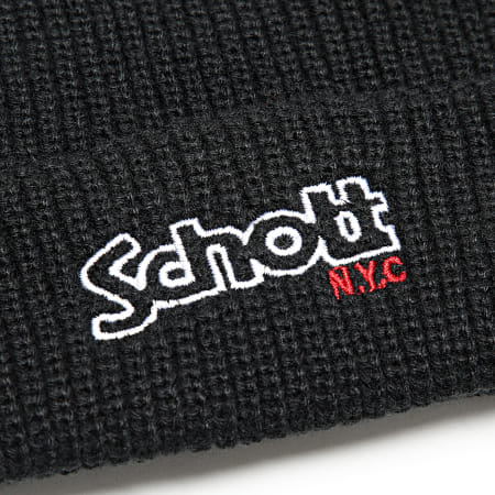 Schott NYC - Sombrero Hatvint Negro