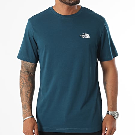 The North Face - Simple Dome A87NG Eend Blauw T-shirts