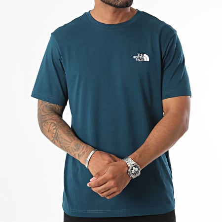 The North Face - Simple Dome A87NG Eend Blauw T-shirts