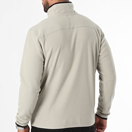 The North Face - Gletsjer fleece trui met rits A83I3 Beige