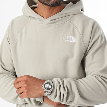 The North Face - 100 Gletsjer fleece hoodie A855Z Beige