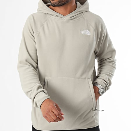 The North Face - 100 Gletsjer fleece hoodie A855Z Beige