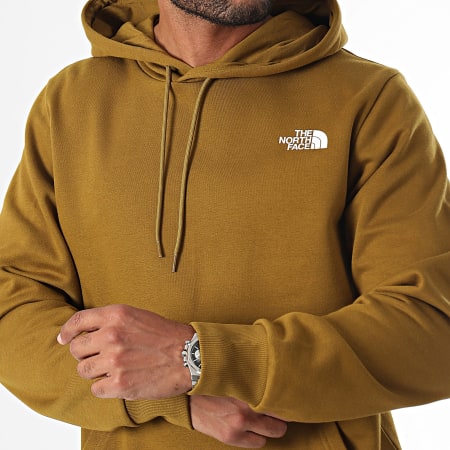 The North Face - Sudadera con Capucha Simple Dome A89FC Verde Caqui