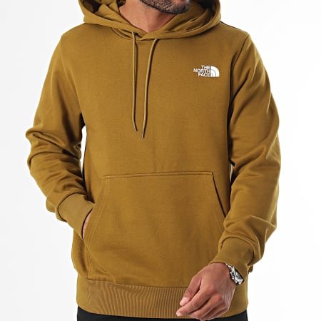 The North Face - Hoodie Dome A89FC Kaki Groen