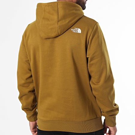 The North Face - Hoodie Dome A89FC Kaki Groen