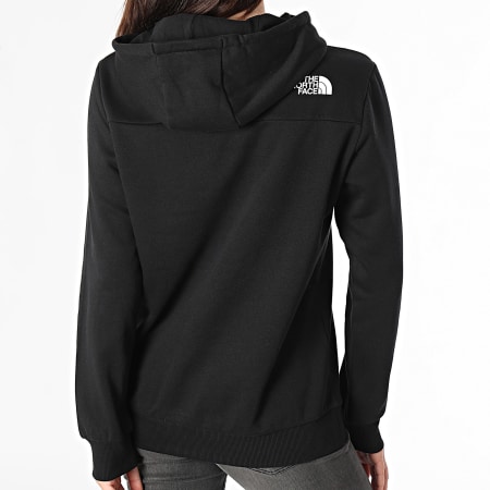 The North Face - Sudadera con capucha simple para mujer Dome A89EY Negro