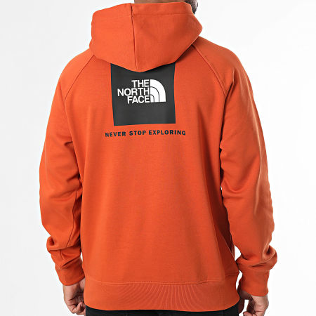 The North Face - Sudadera con capucha Simple Dome A89F9 Naranja