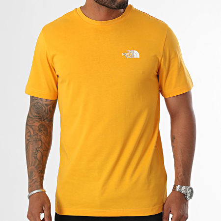 The North Face - Tee Shirt Eenvoudig Koepel A87NG Geel