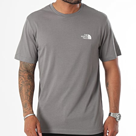 The North Face - Tee Shirt Simple Dome A87NG Gris