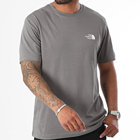 The North Face - Tee Shirt Simple Dome A87NG Grigio