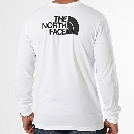 The North Face - Camiseta Manga Larga Easy A8A6F Blanca