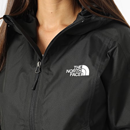 The North Face - Crop Quest dames Jas met capuchon en rits A55EP Zwart