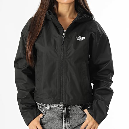 The North Face - Giacca con cappuccio e zip da donna A55EP Nero