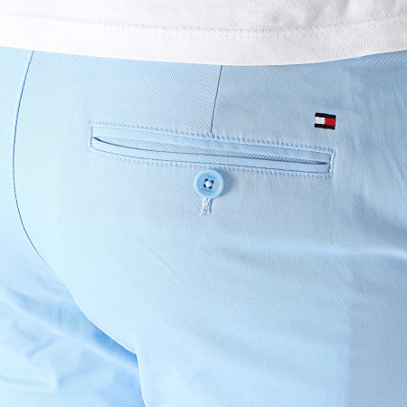 Tommy Hilfiger - Pantalon Chino Flex Bleecker 1985 6619 Bleu Clair