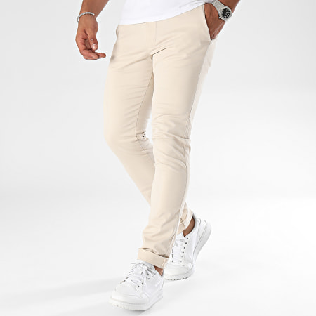 Tommy Hilfiger - Bleecker 1985 6619 Beige Chino Flex Broek