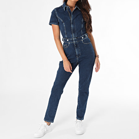 Tommy Jeans - Damesjumpsuit 8170 Denim Blue Jean