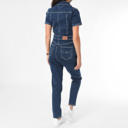 Tommy Jeans - Damesjumpsuit 8170 Denim Blue Jean