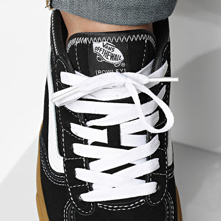 Vans - Scarpe da ginnastica classiche Rowley A4BTT9X11 Nero Bianco Gum