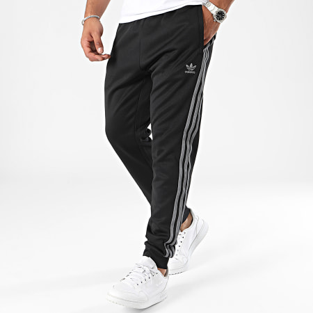 Adidas Originals - Pantalon Jogging A Bandes SST IY9869 Noir