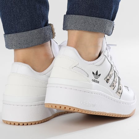 Adidas Originals - Baskets Femme Forum Bold Stripes W IH2483 Footwear White Core Black Gum 3