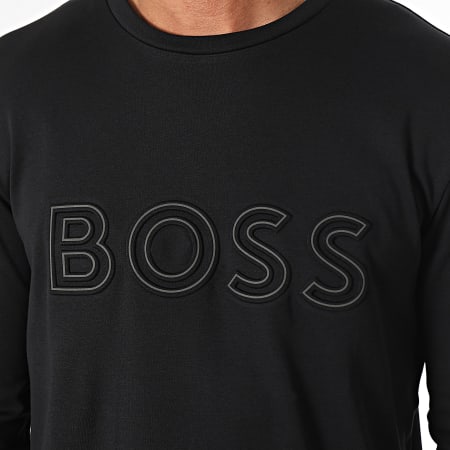 BOSS - Togn 1 Maglietta a maniche lunghe 50519356 Nero