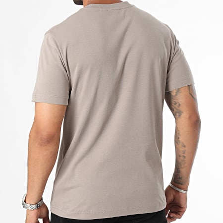 Calvin Klein - Tee Shirt Micro Logo Interlock 9894 Beige