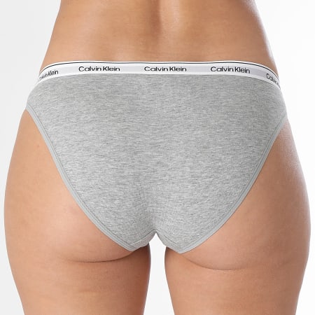 Calvin Klein - Set van 5 Damesslips 5208 Blauw Beige Grijs Heather Lichtblauw Navy