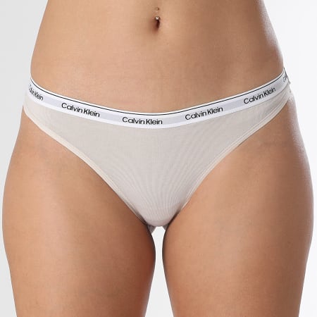 Calvin Klein - Set van 5 Damestongs 5221 Blauw Beige Grijs Heather Lichtblauw Marine