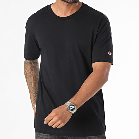 Champion - Lote de 2 camisetas 220267 Negro