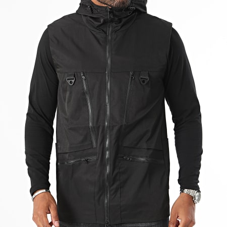 Classic Series - Veste Zippée Sans Manches Noir